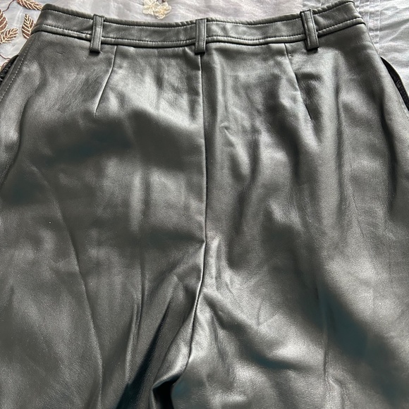 Mango Soft Faux Leather Pants - Picture 6 of 6